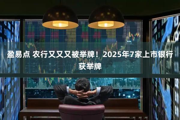 盈易点 农行又又又被举牌！2025年7家上市银行获举牌