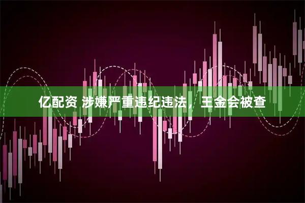 亿配资 涉嫌严重违纪违法，王金会被查